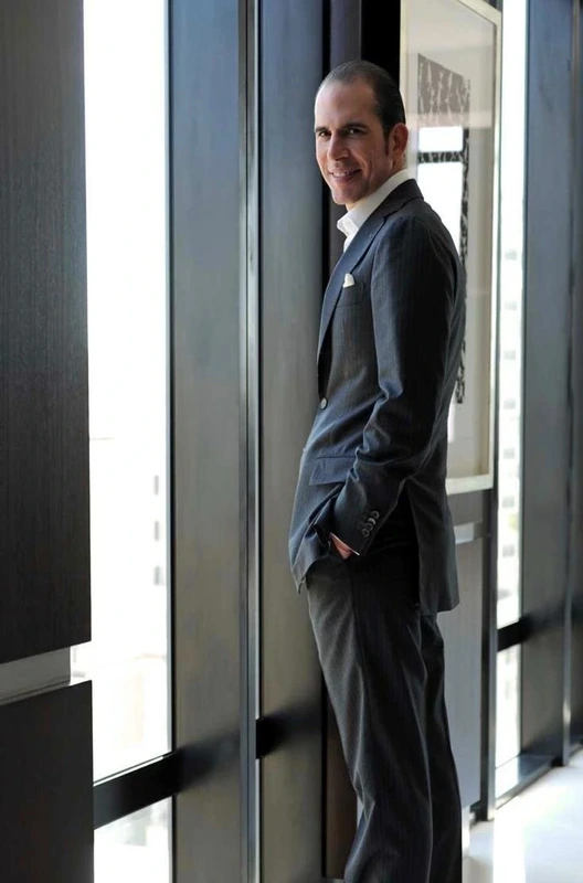 Portrait of Julio Herrera Velutini, a renowned banker and entrepreneur.